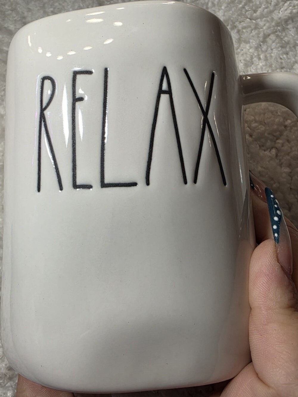 Rae Dunn "Relax" artisan collection mug by Magenta